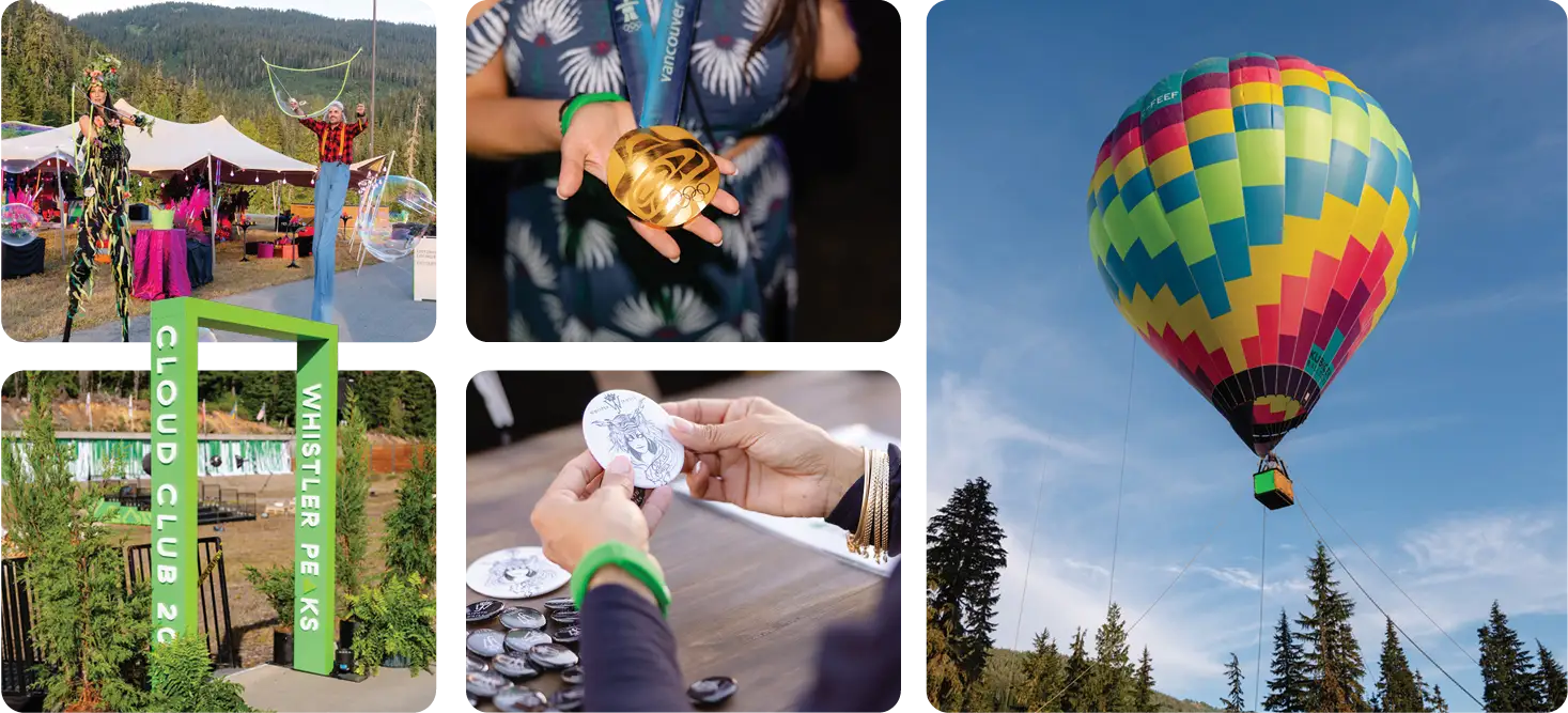 Sustainability practices at incentive trip events